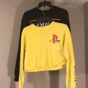 Two ps4 crop tips from forever 21